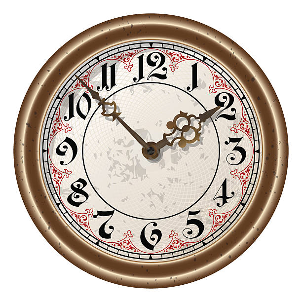 ilustrações, clipart, desenhos animados e ícones de relógio antigo vetor - pocket watch watch clock pocket