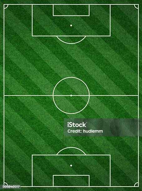 Campo De Fútbol Fútbol Foto de stock y más banco de imágenes de Campo - Lugar deportivo - Campo - Lugar deportivo, Campo - Tierra cultivada, Campo de fútbol