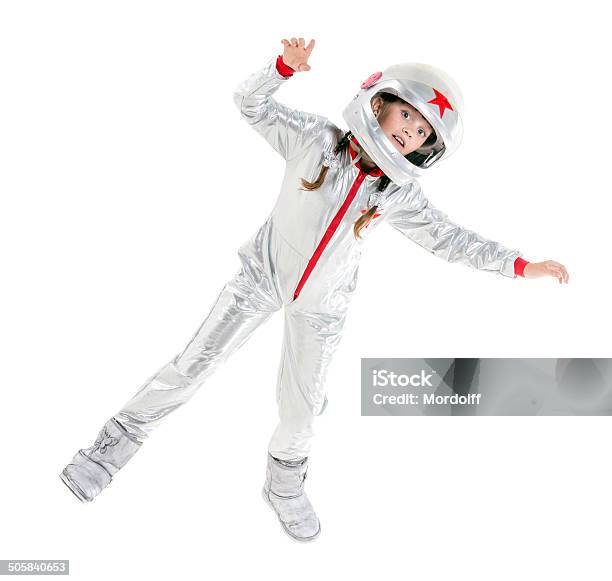 Flying Free Stock Photo - Download Image Now - Astronaut, Child, Dressing Up