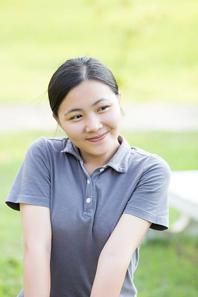 istock Woman with Relax Time at Park 505840772