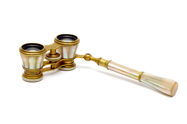 istock Elegant vintage theater binocular 505842093