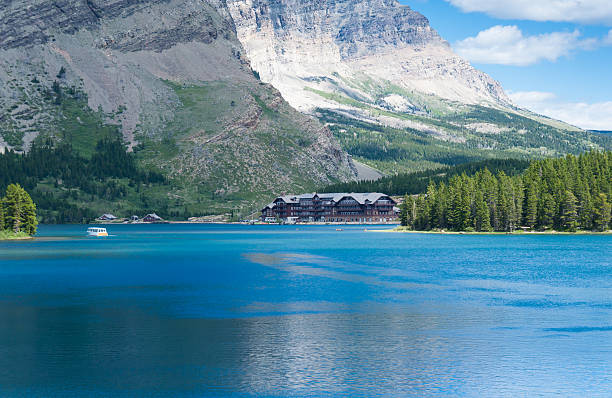 istock swiftcurrent lake in Glacier National Park 505843108