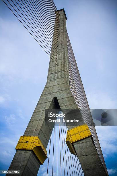 Suspension Bridge Stock Photo - Download Image Now - Architecture, Asia, Bangkok