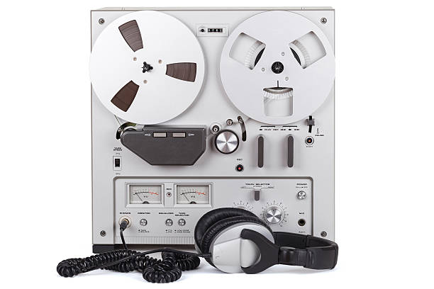 istock Analog Stereo Reel Tape Deck Recorder Player 505843460