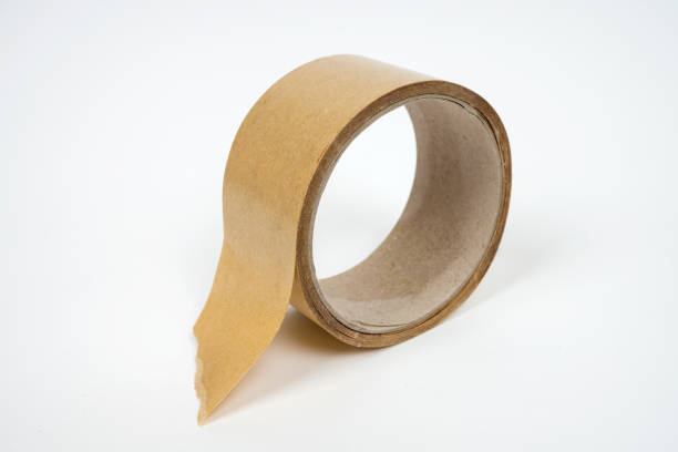 istock Yellow paper tape 505843505