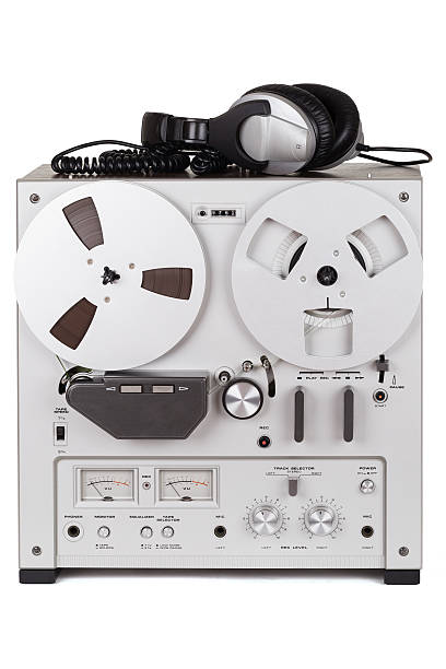 istock Analog Stereo Reel Tape Deck Recorder Player 505843660