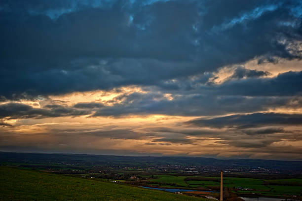istock Sunrise - Landscape -  View from White Horse 505844636