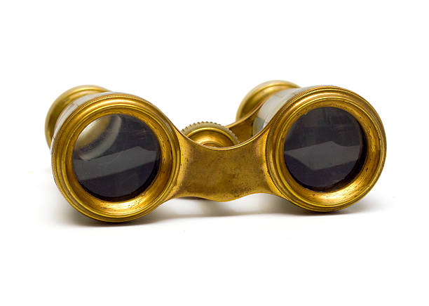istock Elegant vintage small theater binocular 505844985