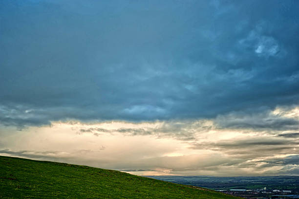 istock Sunrise - Landscape - White Horse 505845238