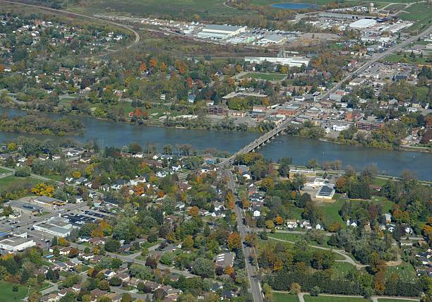 istock Caledonia, Ontario aerial 505851358
