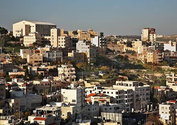 istock Panoramic view of Bethlehem. Palestinian territories. Israel 505851590