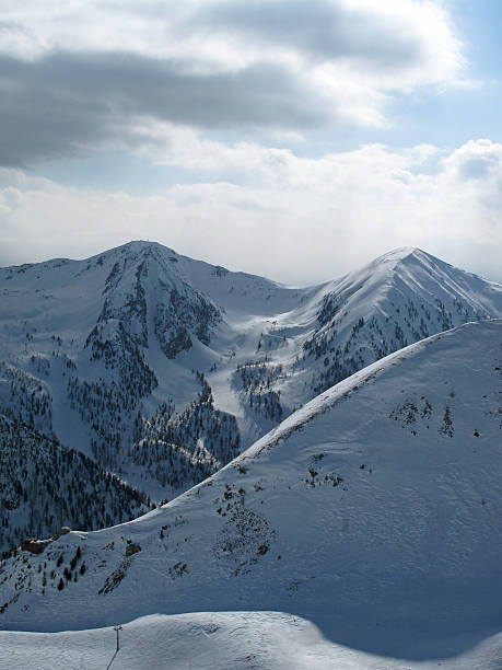 istock Ski resort Isola2000, france. 505852950