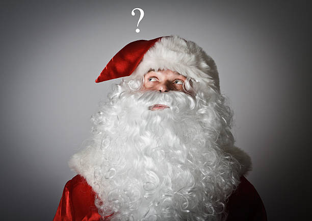 istock Santa Claus and question mark 505862524