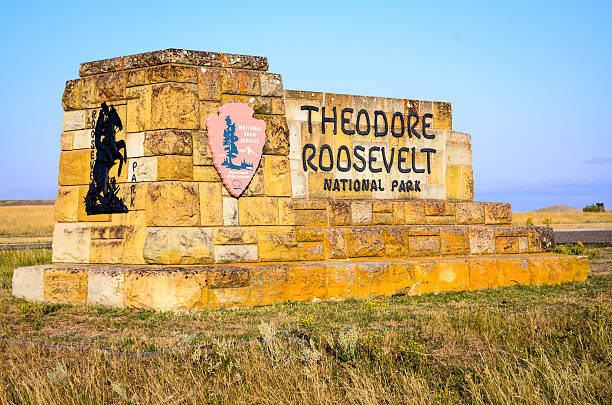 Theodore Roosevelt National Park, stock photo