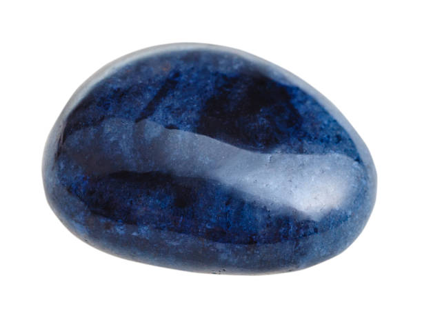 istock specimen of Dumortierite gemstone isolated 505864972