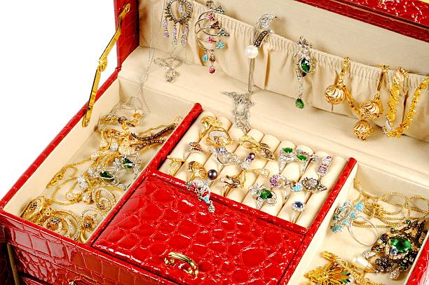 istock Treasure chest full of gold 505867438
