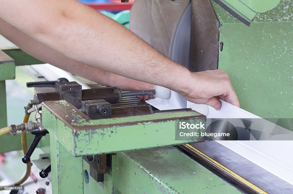 Big saw - Lizenzfrei Arbeiten Stock-Foto