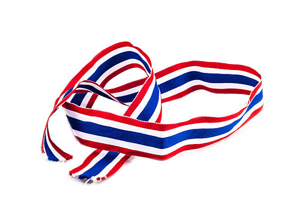 istock Thailand National Flag Ribbon 505870001