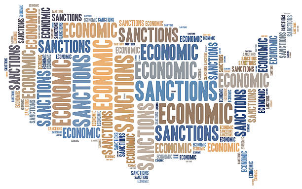 istock Tag cloud illustration related to economic sanctions 505871869