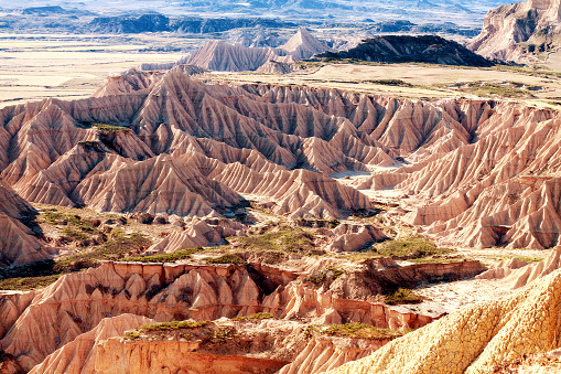 Mountain Castildetierra in Bardenas Reales Nature Park, Navarra