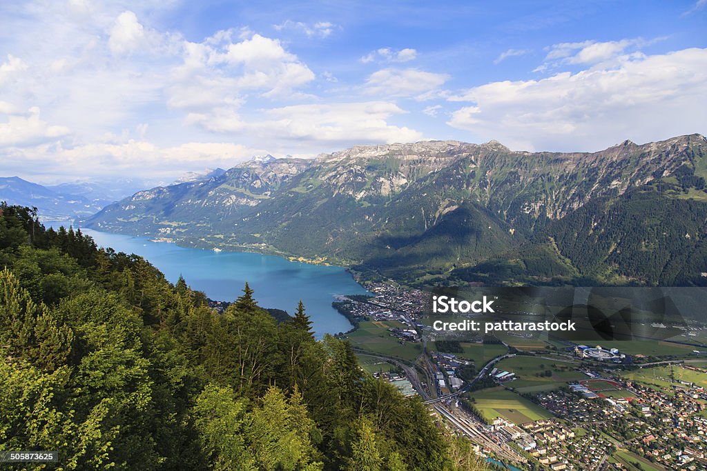 Lake Brienz, Szwajcaria - Zbiór zdjęć royalty-free (Interlaken - Szwajcaria)