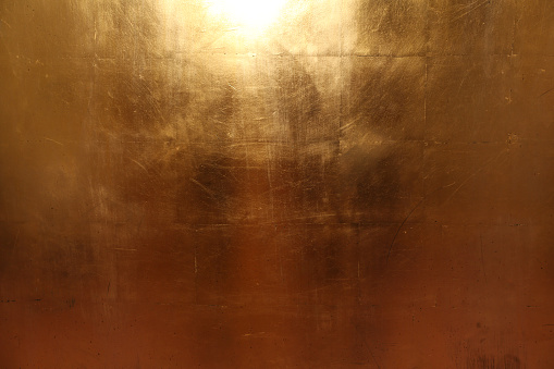 Textura de placas metall oro photo