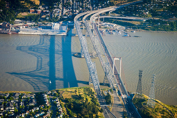 most - richmond san rafael bridge zdjęcia i obrazy z banku zdjęć