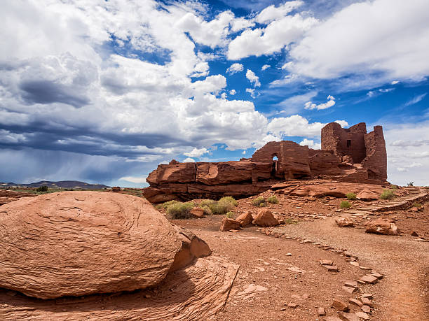 istock Wukoki Ruins complex in Wupatki national monument, Arizona 505886989