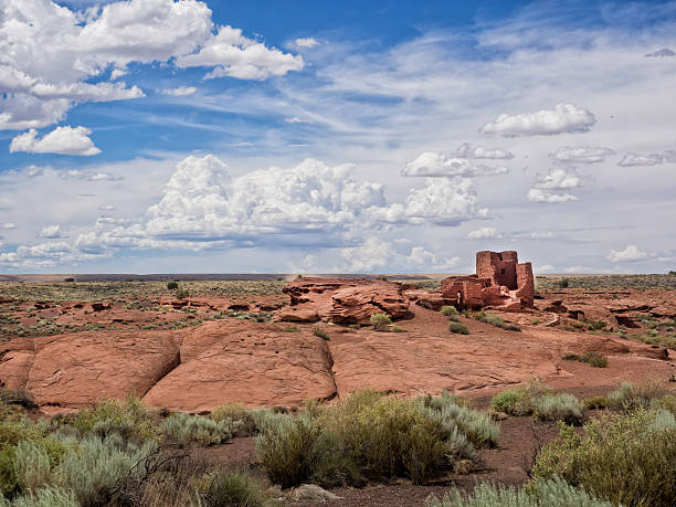 istock Wukoki Ruins complex in Wupatki national monument, Arizona 505886991