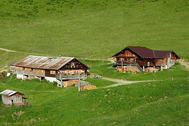 Old farm houses