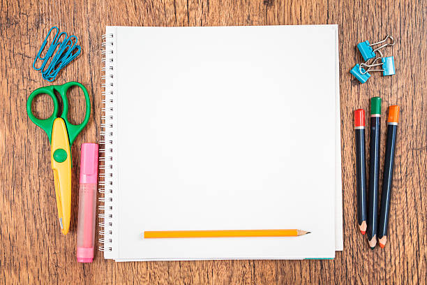istock School accessories on a desk 505887137
