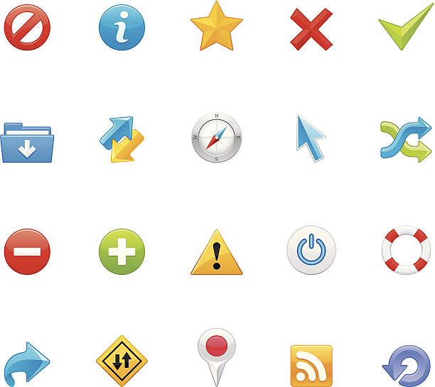 ilustraciones, imágenes clip art, dibujos animados e iconos de stock de hico botones web iconos — - arrow sign symbol restoring double arrow sign