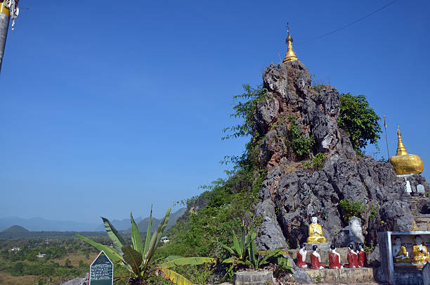 istock Buddha image statue at Tai Ta Ya Monastery 505888711
