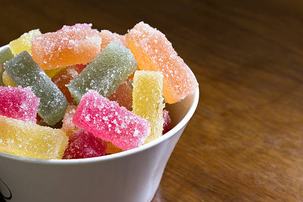 Jelly sweets stock photo