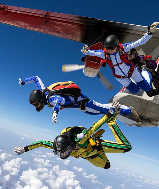 istock Skydiving photo. 505898998