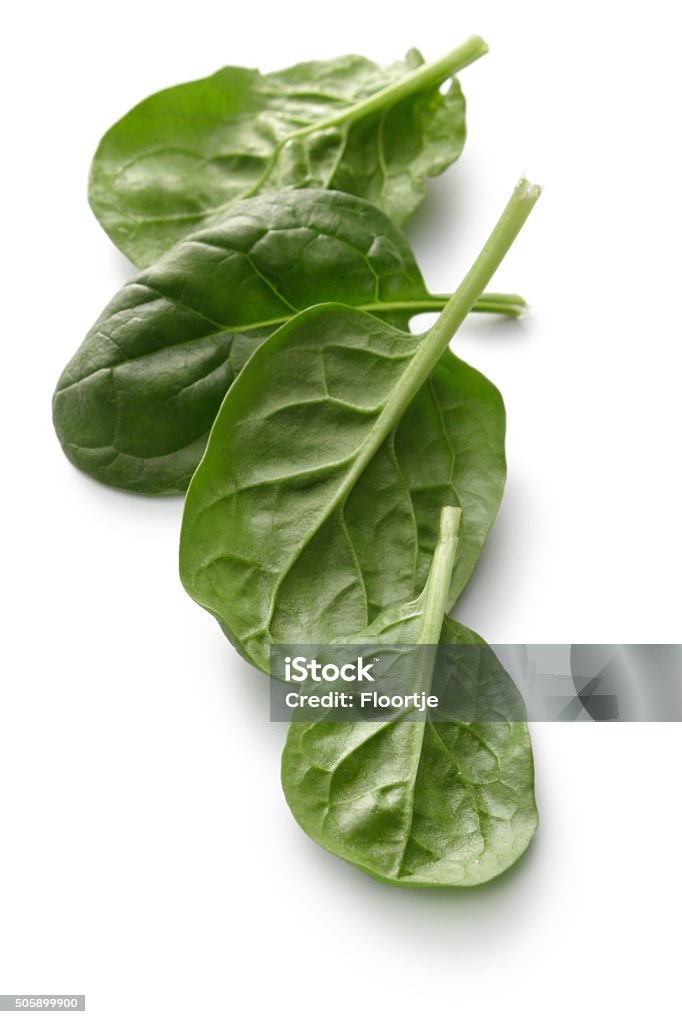 Vegetables: Spinach Isolated on White Background http://www.stefstef.nl/banners2/vegetables.jpg Spinach Stock Photo