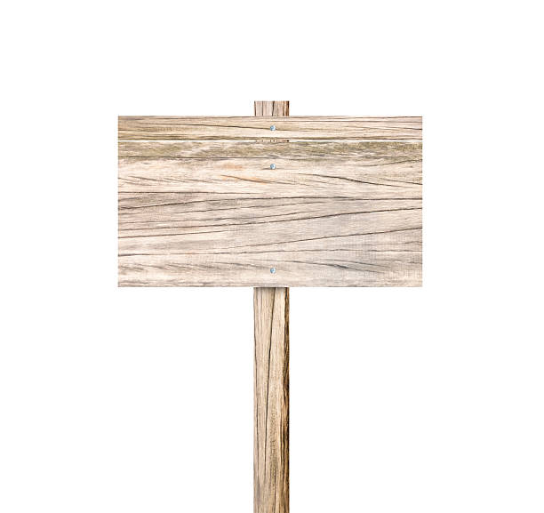 istock Old wooden sign 505910894