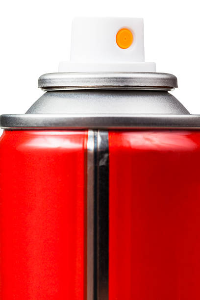 istock red aerosol can close up isolated on white 505911906