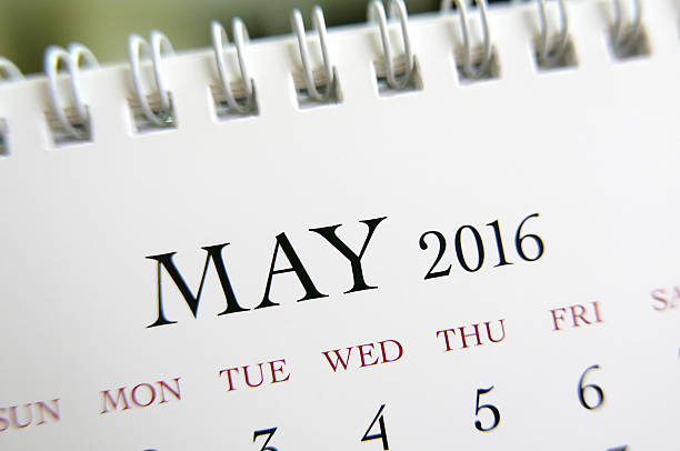 istock Close up calendar of May 2016 505912220