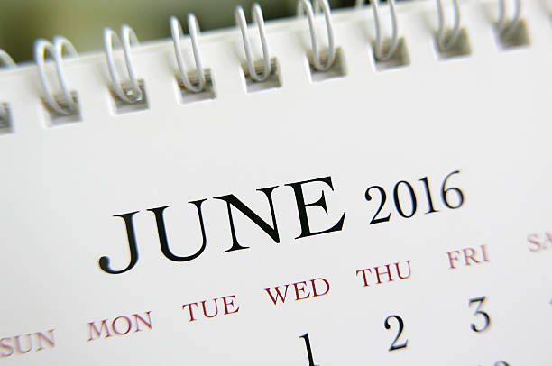 istock Close up calendar of June 2016 505912408