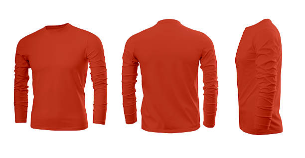 istock Red man's T-shirt 505912674