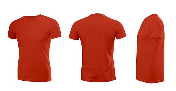 istock Red man's T-shirt 505912702