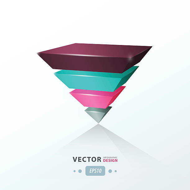 istock triangle infographic template   black, pink, Purple, blue color 505913524