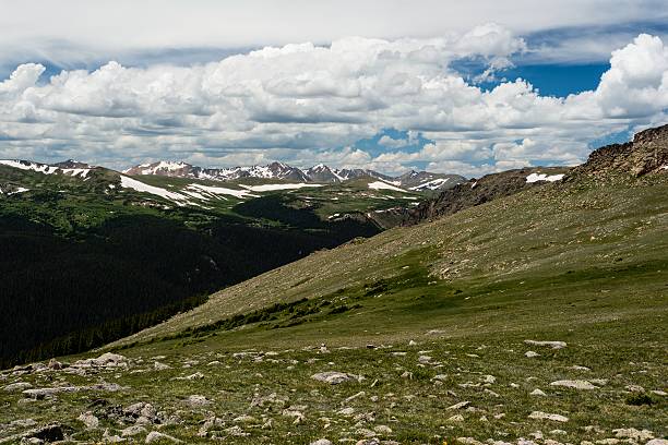 istock Rocky Mountain National Park, summer, less snow.  505915757