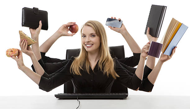 istock busy woman at her desk 505916027