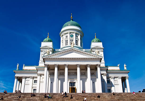 istock St. Nicholas Cathedral. Helsinki.Finlyandiya. 505916904