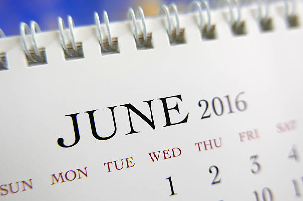 istock Close up calendar of June 2016 505917096