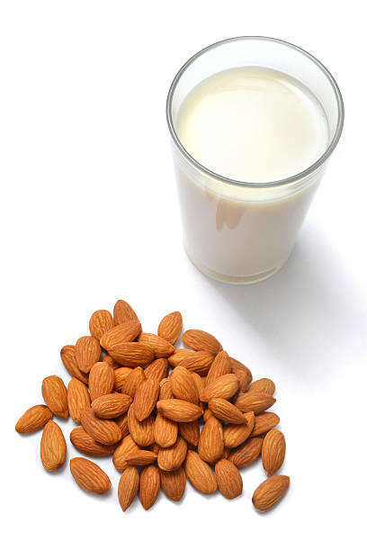 istock almond and milk 505917465