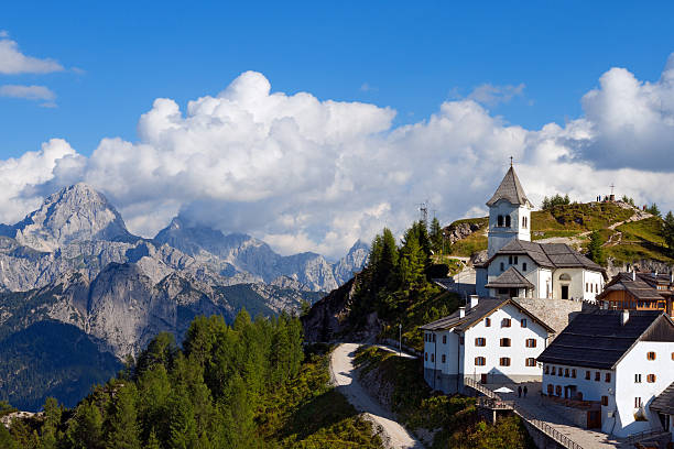 istock Monte Santo di Lussari - Tarvisio Italy 505917586