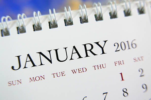 istock Close up calendar of January 2016 505918000